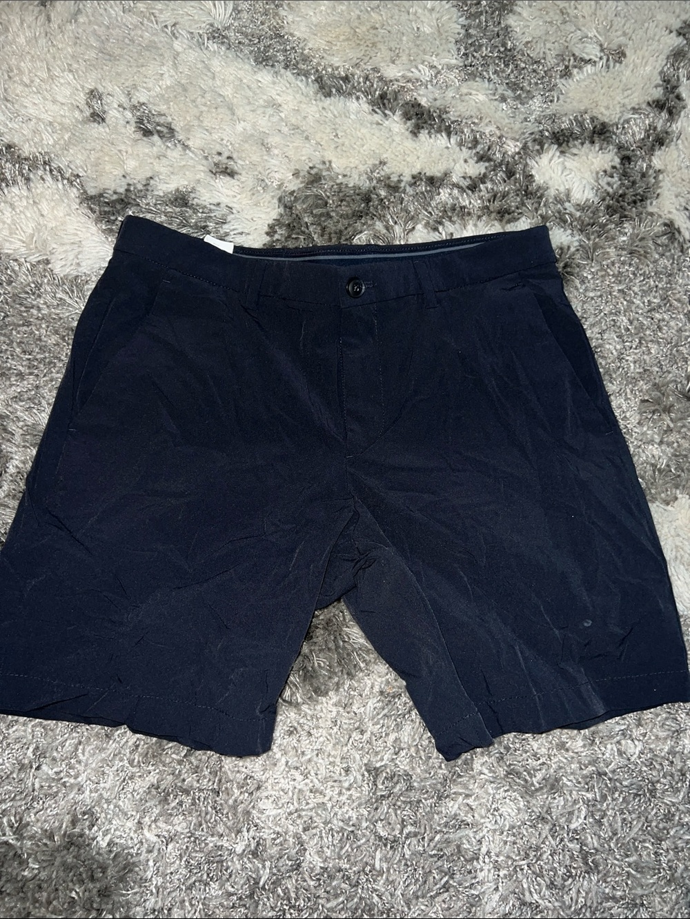 Perry Ellis Navy Shorts with Black Trim